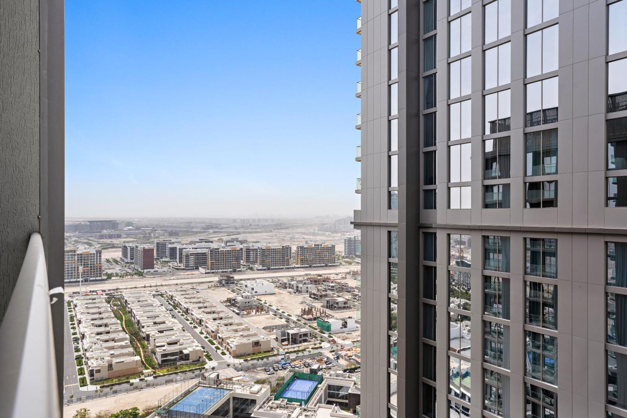 Beautiful 2 Bedroom Next To Business Bay - Sobha Creek Vista Дубай Экстерьер фото